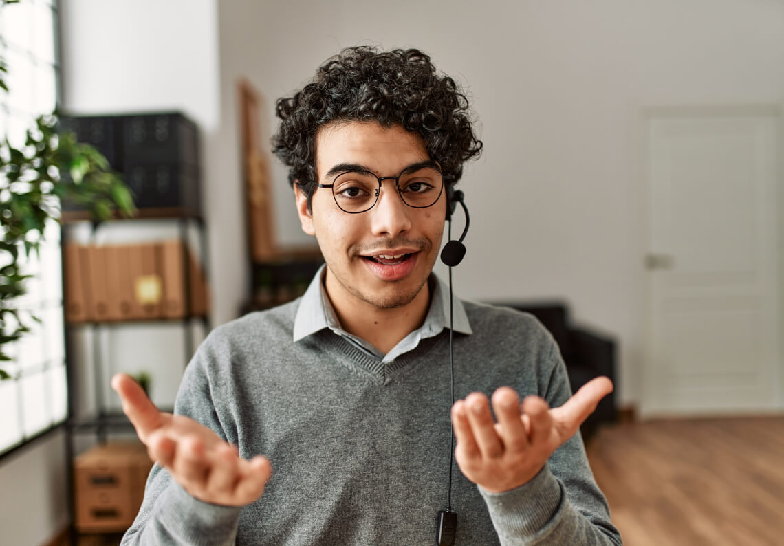 Video call main screen